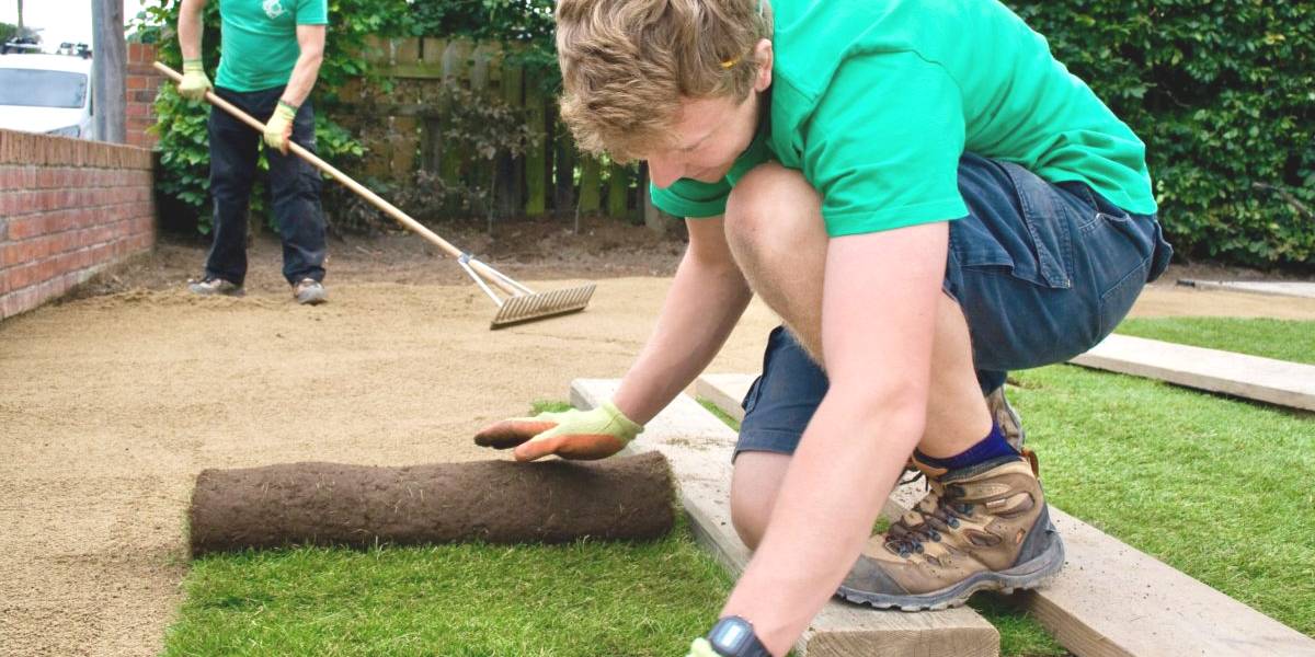 grasmatten leggen @city